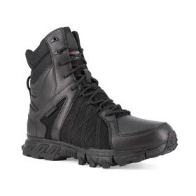 The Reebok Trailgrip Tactical 8" Waterproof Insulated Boot features great grip for stability.